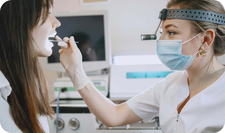 woman patient medical office 1